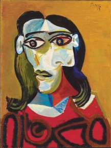 Jeune fille aux cheveux noirs (Dora Maar), Pablo Picasso, 1939