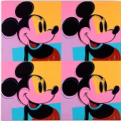 Quadrant Mickey Mouse, Andy Warhol, 1981
