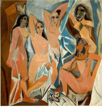 Les demoiselles d'Avignon, Pablo Picasso, 1907