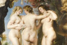 Les trois Grâces, Pierre Paul Rubens, 1639